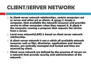 Introduction to computer network | PPTX