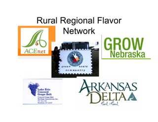 Rural Regional Flavor
      Network
 