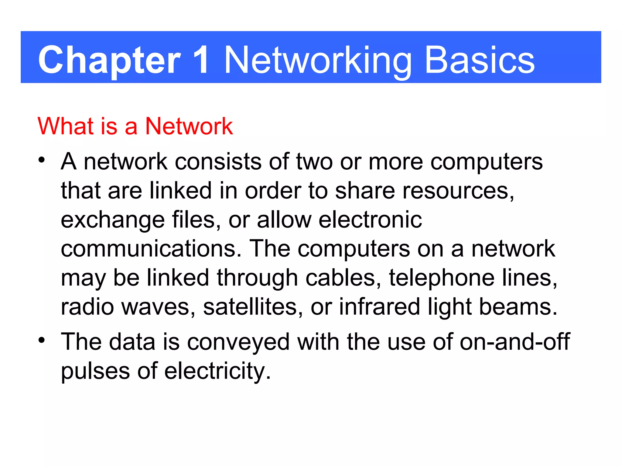 Basic networking | PPT