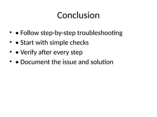 Comprehensive Guide to Basic Network Troubleshooting Techniques and ...