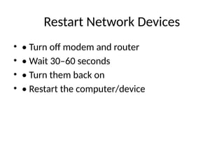 Comprehensive Guide to Basic Network Troubleshooting Techniques and ...