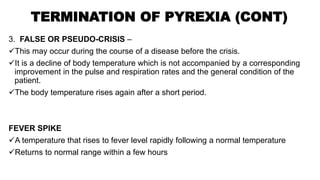 Pyrexia Temperature Range BASIC NURSING - VITAL SIGNS for Nursing students | PPTX