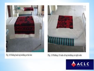 Basic nursing procedure bed making