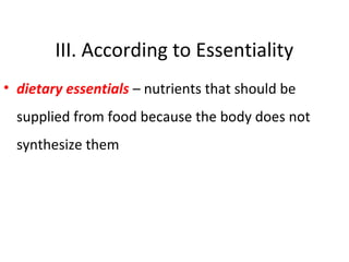 Basic nutrition | PPT