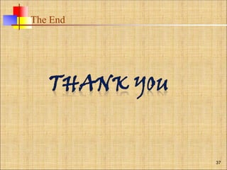The End
37
 