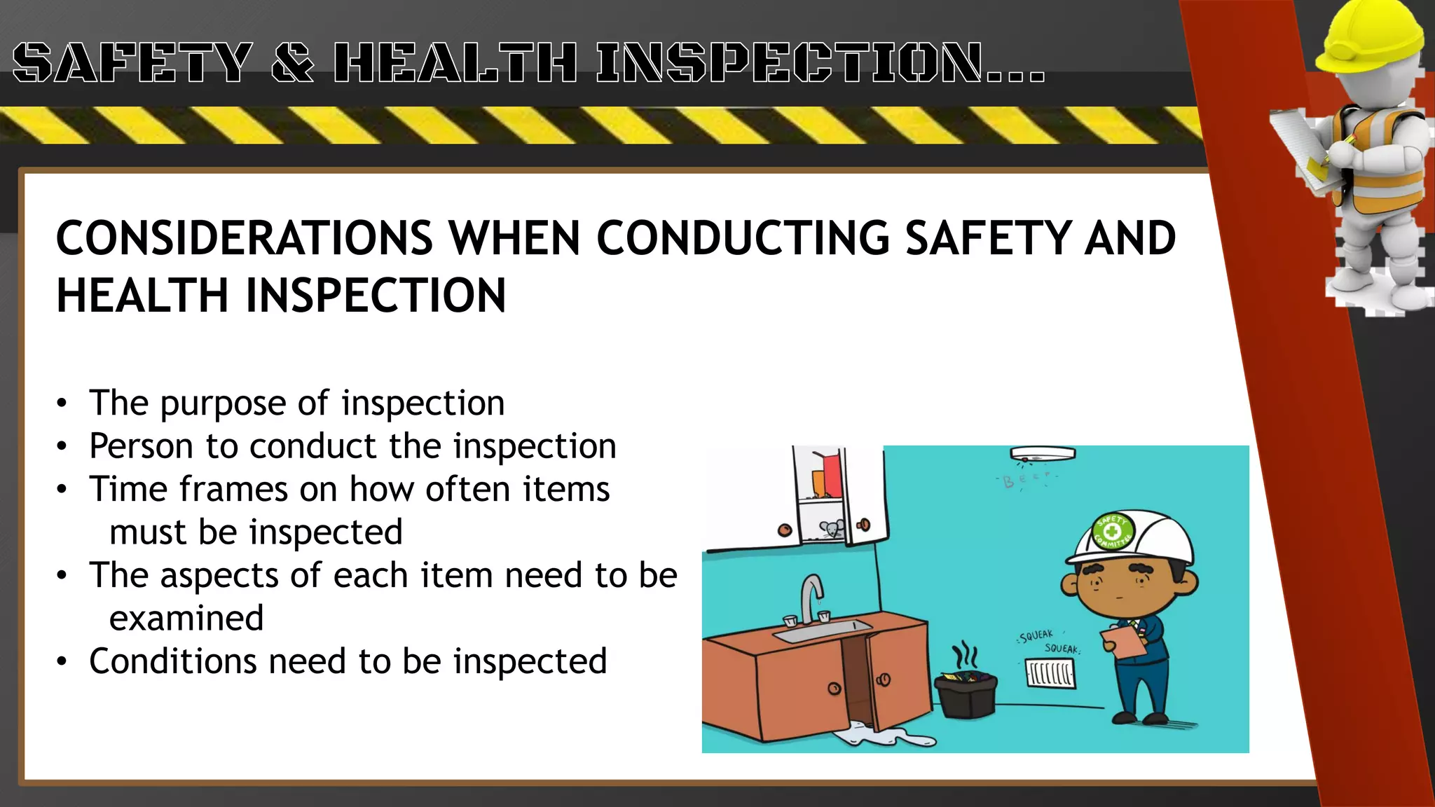 Safety and Health Inspection | PDF