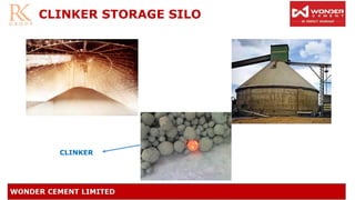 CLINKER STORAGE SILO
CLINKER
 