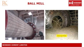 BALL MILL
Internal View
 