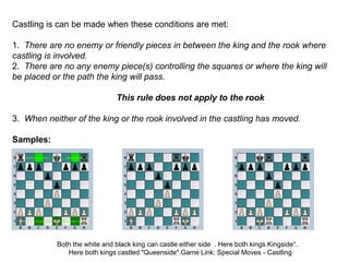 Castling Rook Side Learning and Exploring the Basic of Chess.ppt