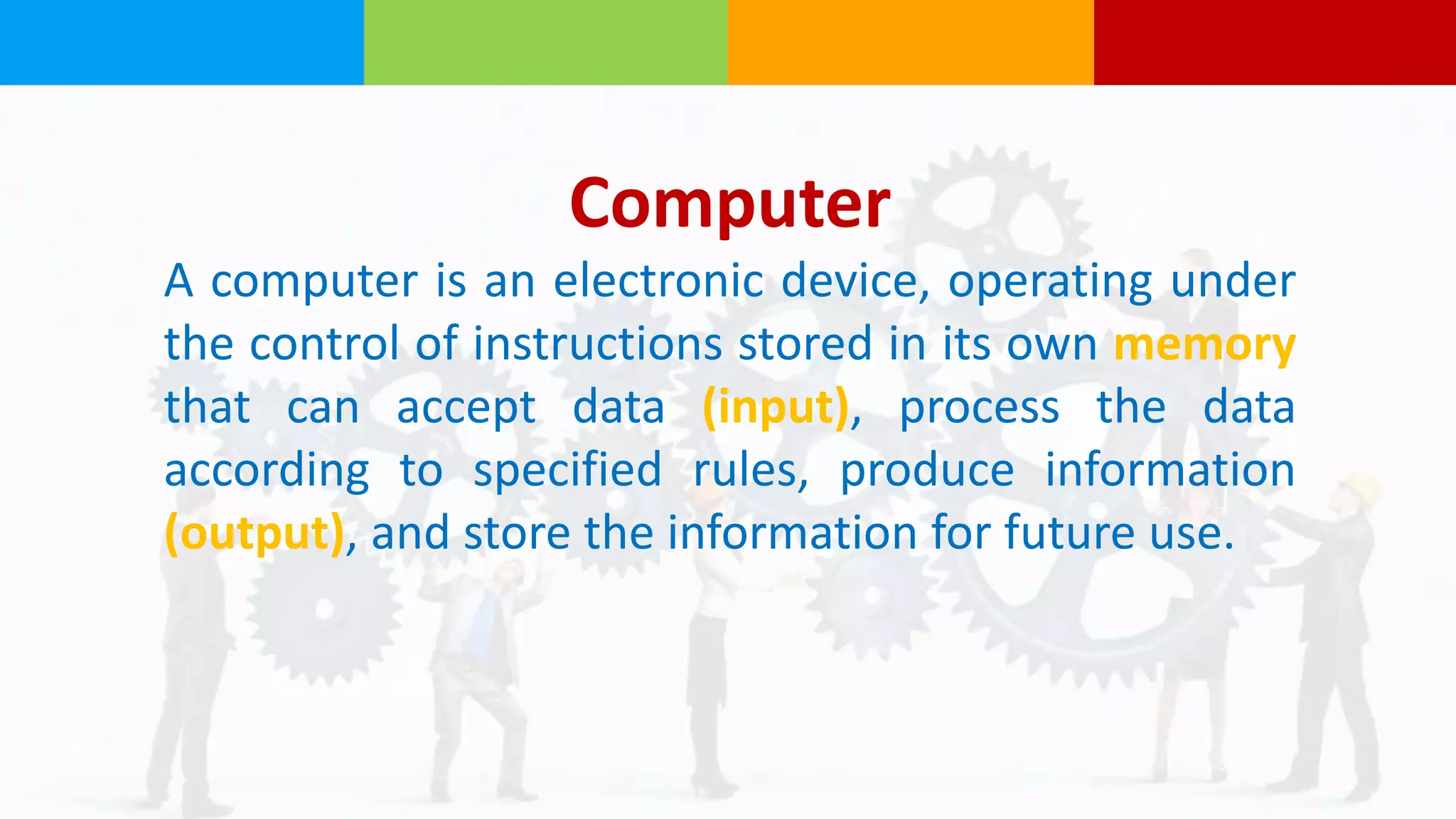 Basic of computer | PPT