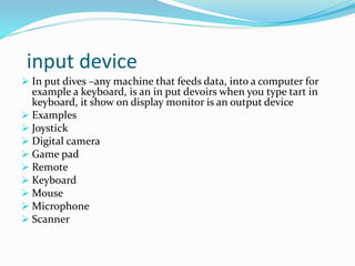 Basic of computer pptx | PPTX