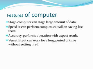 Basic of computer pptx | PPT