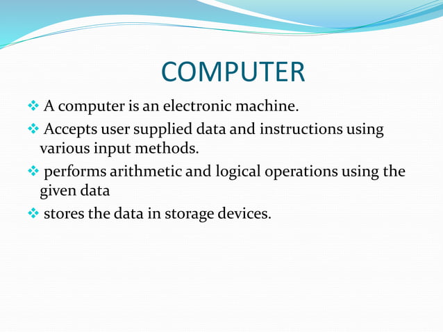 Basic of computers | PPT