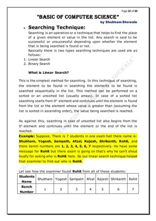Basic of COMPUTER SCIENCE Presented by Shubham Shewale.pdf