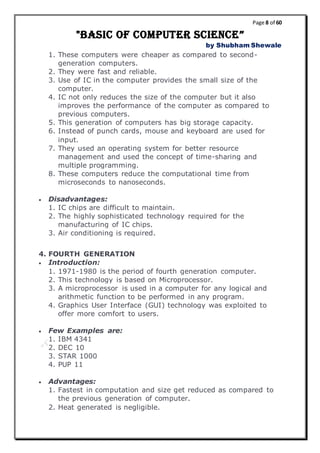 Basic of COMPUTER SCIENCE Presented by Shubham Shewale.pdf