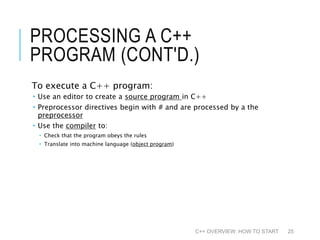 Basic of c++ programming | PPT