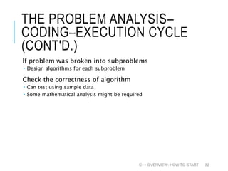Basic of c++ programming | PPT