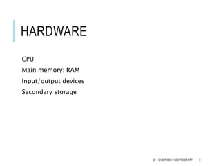 Basic of c++ programming | PPT