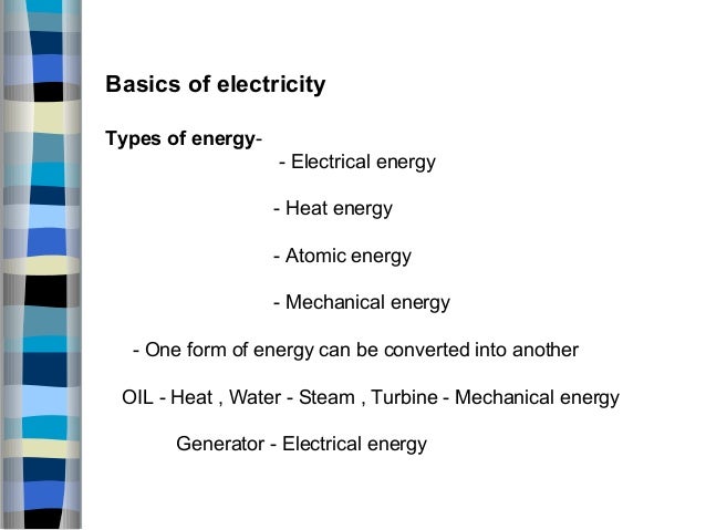 basics of electricity