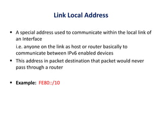 Basic of IPv6 | PPT