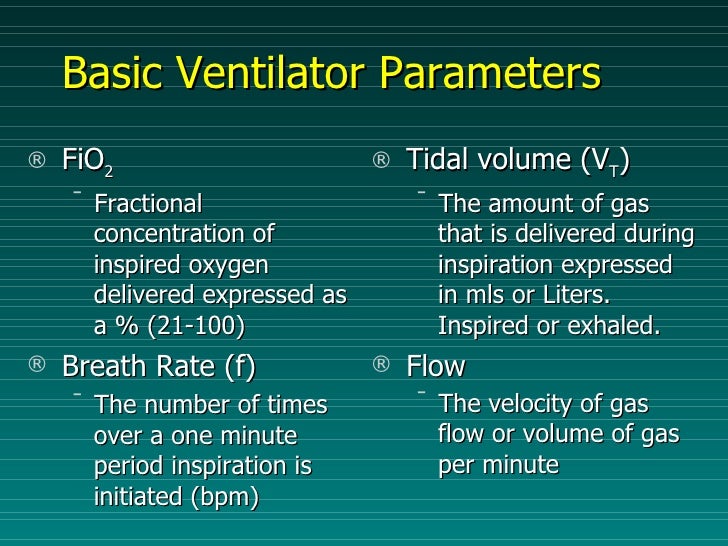 Basic Of Mechanical Ventilation