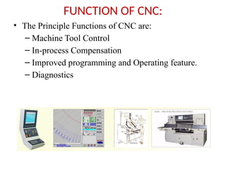 Basic of NC CNC and DNC.power point presentations | PPTX
