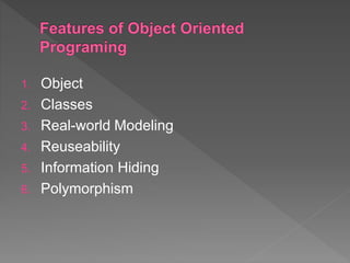 object oriented programming using c++ | PPT