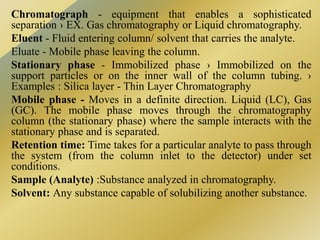 Basic of phytochemistry
