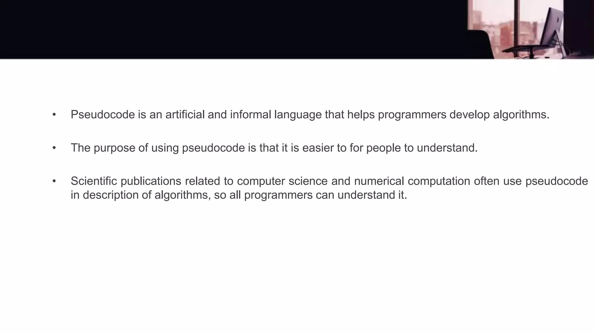 Basics of Programming | PPT
