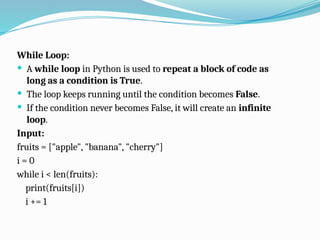BASIC OF PYTHON COLLECTION and benefits.pptx