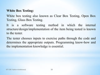 Open Box Testing Basic of Software Testing.pptx