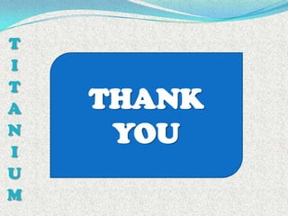 T
I
T
A   THANK
N
I
     YOU
U
M
 
