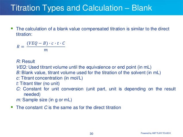 Basic of titration