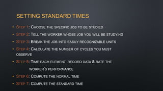 Basic of work study | PPTX