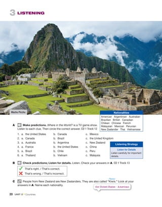 World Link - ICPNA Version - Basic One Book | PDF