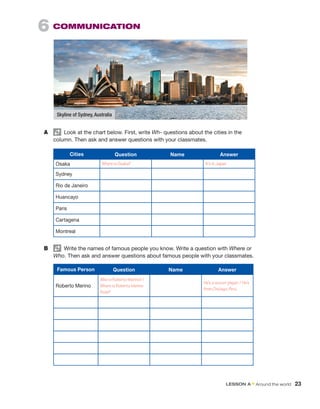World Link - ICPNA Version - Basic One Book | PDF