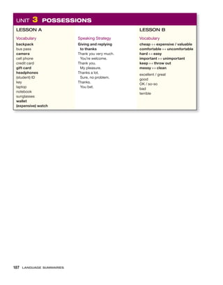 World Link - ICPNA Version - Basic One Book | PDF