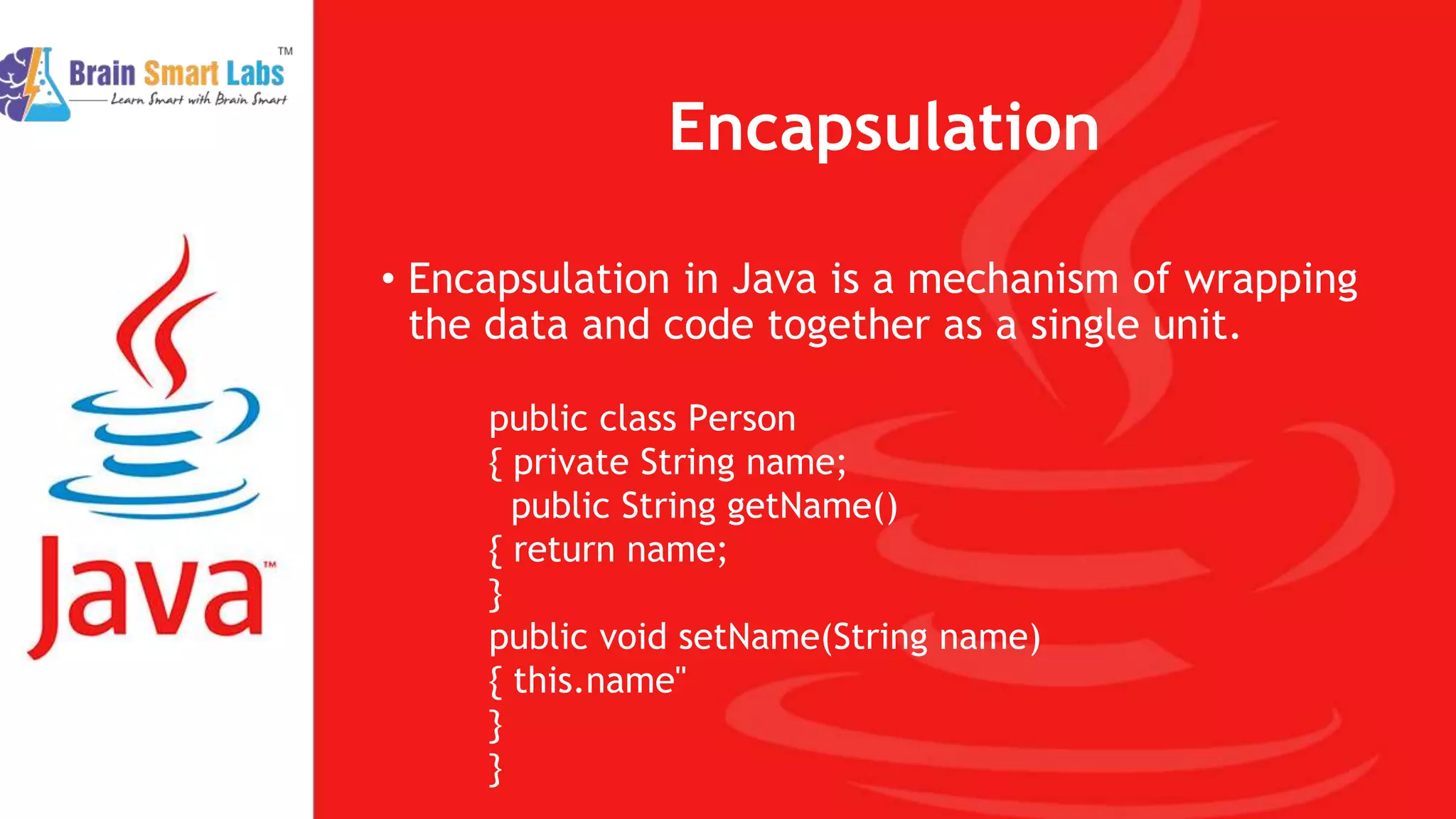 Basic online java course - Brainsmartlabs | PPT