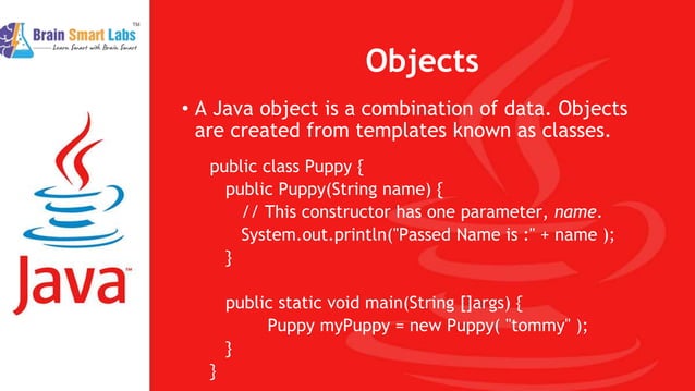 Basic online java course - Brainsmartlabs | PPT