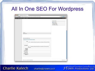 All In One SEO For Wordpress
 