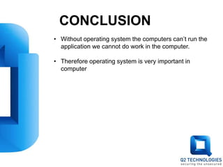 Basic Operating System | PPT