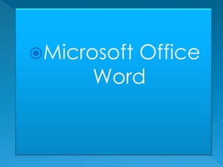 Microsoft Office Word 