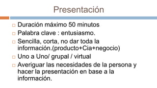                     InvitaciónObjetivo LOGRAR una CITA e Informar