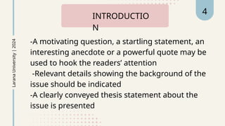 Basic Parts of a Persuasive Text presentation | PPTX