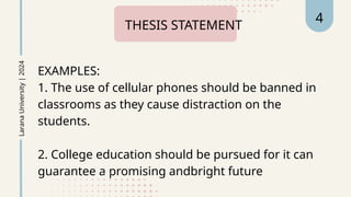 Basic Parts of a Persuasive Text presentation | PPTX