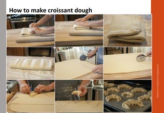 How to make croissant dough
Delhindra/chefqtrainer.blogspot.com
 