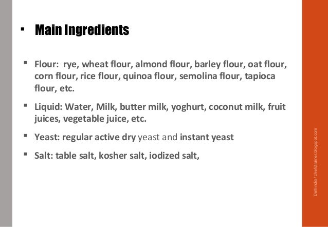 Bread And Pastry Dough Www Chefqtrainer Blogspot Com