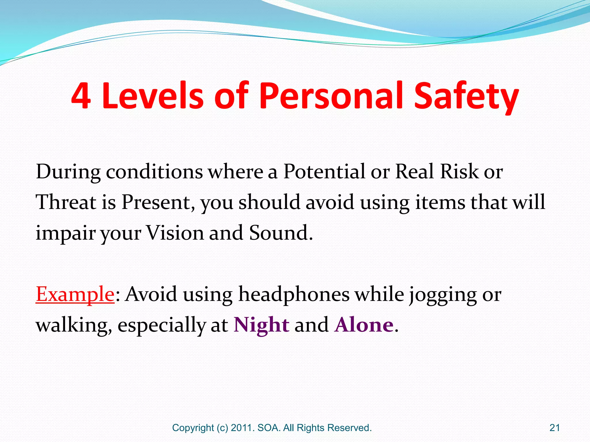 Basic Personal Safety Concepts | PDF