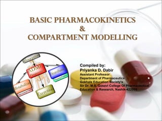 Compiled by:
Priyanka D. Dabir
Assistant Professor
Department of Pharmaceutics
Gokhale Education Society’s
Sir Dr. M.S. Gosavi College Of Pharmaceutical
Education & Research, Nashik-422005
 
