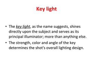 Basic photography lighting | PPT